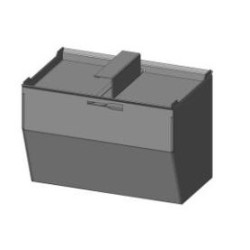 Popelník KV B 2G 66. 50. 01 (B)  